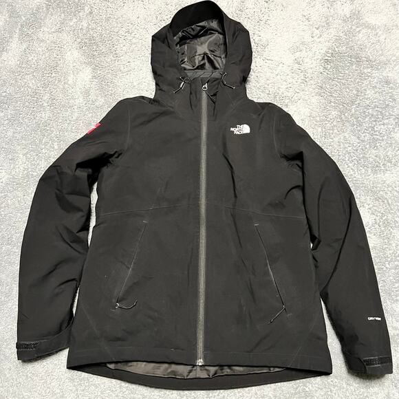 The North Face Coat Womens Medium Carto Triclimate 3-in-1 Jacket Drivent Black - Picture 1 of 13